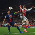 TOPSHOT-FBL-EUR-C1-ARSENAL-PSG